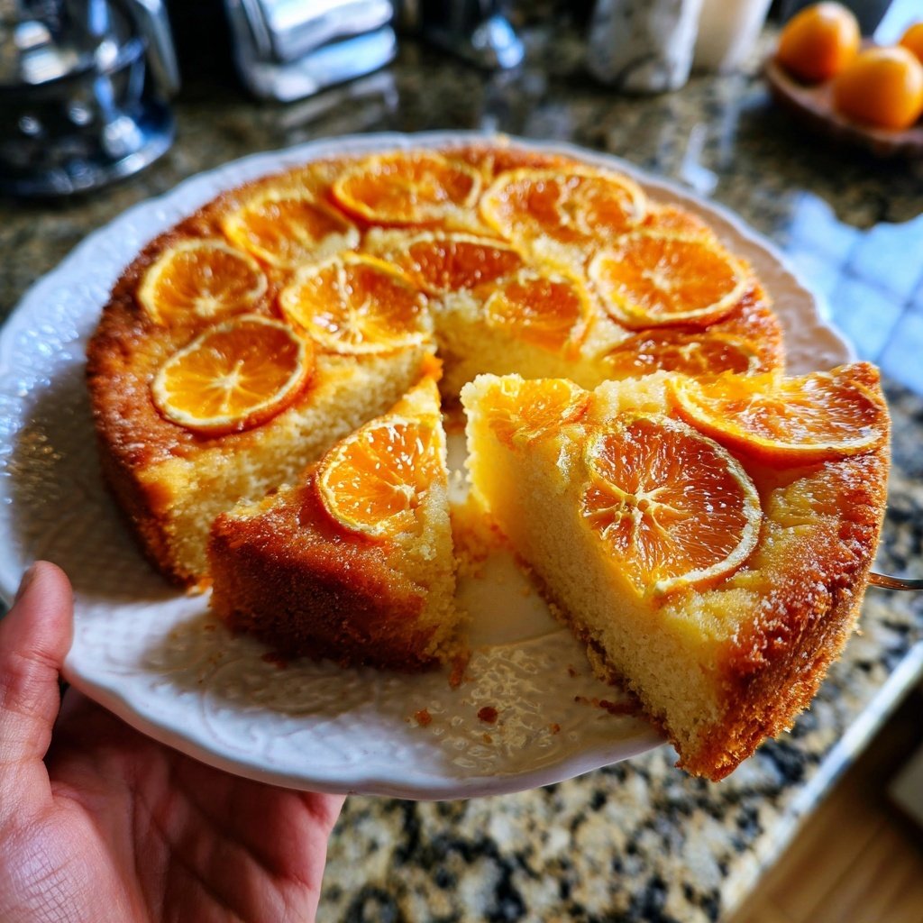 Karottenkuchen Mit Mandarinen