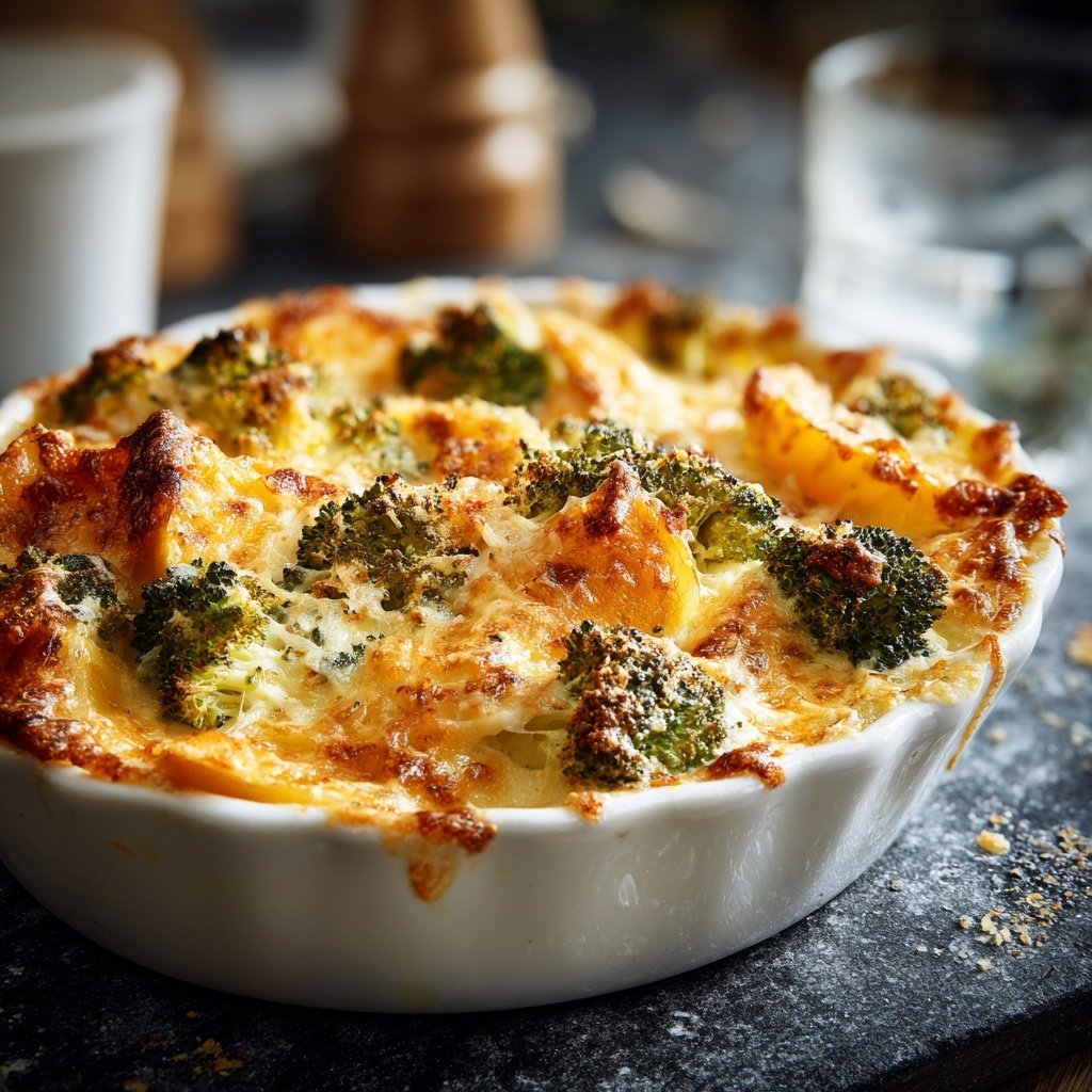 Brokkoli Kartoffel Gratin Leicht