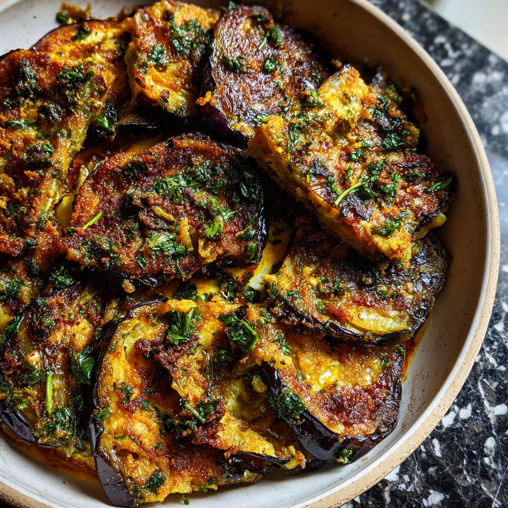 Auberginenpfanne aromatisch