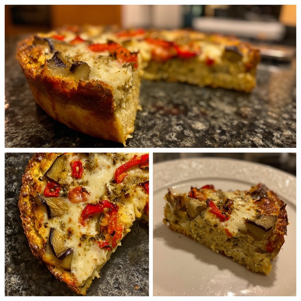 Auberginenauflauf ohne Fleisch