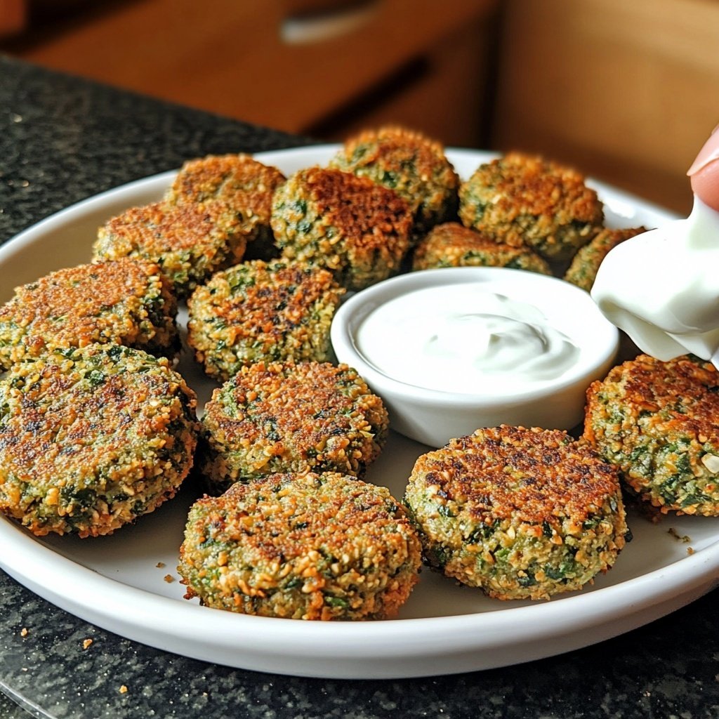 Falafel mit Joghurt-Dip