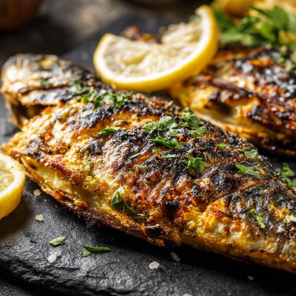 Gesund & Leicht Zitronen-Gegrillter Fisch
